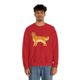 Golden Retriever Unisex Heavy Blend™ Crewneck Sweatshirt