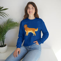 Golden Retriever Unisex Heavy Blend™ Crewneck Sweatshirt