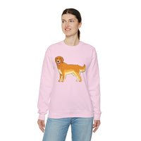 Golden Retriever Unisex Heavy Blend™ Crewneck Sweatshirt