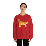 Golden Retriever Unisex Heavy Blend™ Crewneck Sweatshirt