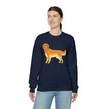 Golden Retriever Unisex Heavy Blend™ Crewneck Sweatshirt