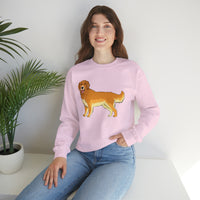 Golden Retriever Unisex Heavy Blend™ Crewneck Sweatshirt