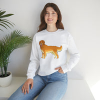 Golden Retriever Unisex Heavy Blend™ Crewneck Sweatshirt