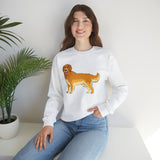 Golden Retriever Unisex Heavy Blend™ Crewneck Sweatshirt