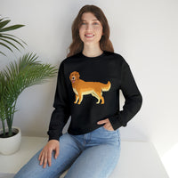 Golden Retriever Unisex Heavy Blend™ Crewneck Sweatshirt