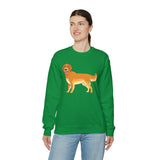 Golden Retriever Unisex Heavy Blend™ Crewneck Sweatshirt