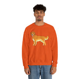 Golden Retriever Unisex Heavy Blend™ Crewneck Sweatshirt