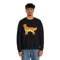 Golden Retriever Unisex Heavy Blend™ Crewneck Sweatshirt
