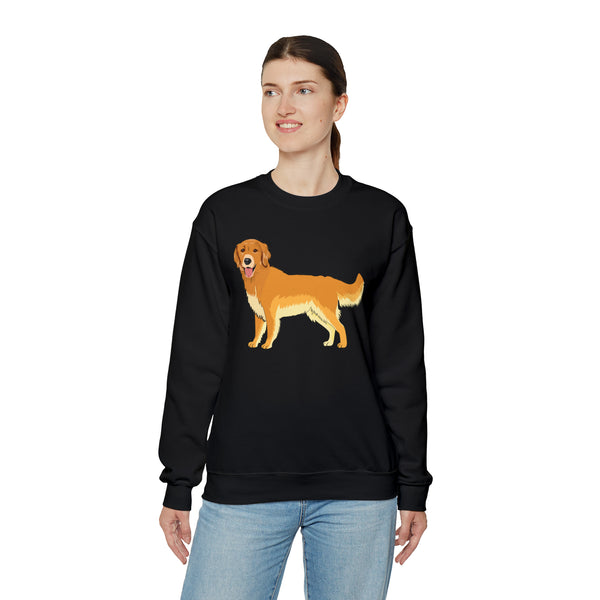 Golden Retriever Unisex Heavy Blend™ Crewneck Sweatshirt