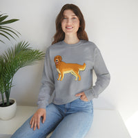 Golden Retriever Unisex Heavy Blend™ Crewneck Sweatshirt