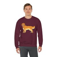 Golden Retriever Unisex Heavy Blend™ Crewneck Sweatshirt