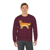 Golden Retriever Unisex Heavy Blend™ Crewneck Sweatshirt