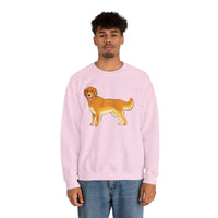 Golden Retriever Unisex Heavy Blend™ Crewneck Sweatshirt