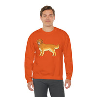 Golden Retriever Unisex Heavy Blend™ Crewneck Sweatshirt