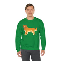 Golden Retriever Unisex Heavy Blend™ Crewneck Sweatshirt