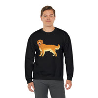 Golden Retriever Unisex Heavy Blend™ Crewneck Sweatshirt