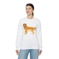Golden Retriever Unisex Heavy Blend™ Crewneck Sweatshirt
