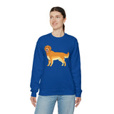 Golden Retriever Unisex Heavy Blend™ Crewneck Sweatshirt