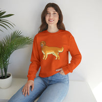 Golden Retriever Unisex Heavy Blend™ Crewneck Sweatshirt