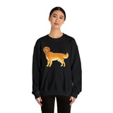 Golden Retriever Unisex Heavy Blend™ Crewneck Sweatshirt