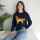 Golden Retriever Unisex Heavy Blend™ Crewneck Sweatshirt