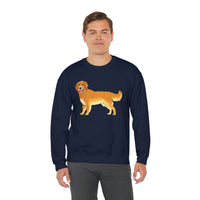 Golden Retriever Unisex Heavy Blend™ Crewneck Sweatshirt