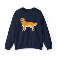Golden Retriever Unisex Heavy Blend™ Crewneck Sweatshirt