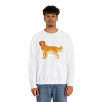 Golden Retriever Unisex Heavy Blend™ Crewneck Sweatshirt