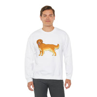 Golden Retriever Unisex Heavy Blend™ Crewneck Sweatshirt