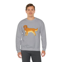 Golden Retriever Unisex Heavy Blend™ Crewneck Sweatshirt
