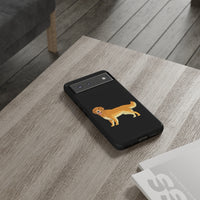 Golden Retriever Cell Phone Cases, Samsung, iPhone, Google, Impact Resistant, Dual Layer for Protection, FREE Shipping, Made in USA!!