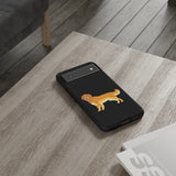 Golden Retriever Cell Phone Cases, Samsung, iPhone, Google, Impact Resistant, Dual Layer for Protection, FREE Shipping, Made in USA!!