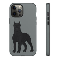 Cane Corso Tough Cell Phone Cases, Two Layers for Protection, Impact Resistant, Made in the USA!!