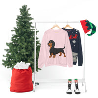 Dachshund Unisex Heavy Blend™ Crewneck Sweatshirt, S - 2XL, 14 Colors, Cotton/Polyester, Medium Fabric, FREE Shipping, Made in USA!!