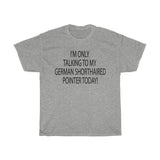 German Shorthaired Pointer Unisex Heavy Cotton Tee