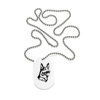 German Shepherd Dog Tag Necklace