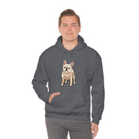 French Bulldog Unisex Heavy Blend Hooded Sweatshirt, S - 5XL, 12 Colors, FREE Shipping, Made in USA!!