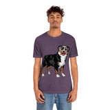 Australian Shepherd Unisex Jersey Short Sleeve Tee, XS-3XL, 14 Colors, Soft Cotton, Light Fabric, FREE Shipping, Made in USA!!