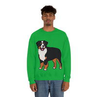 Bernese Mountain Dog Unisex Heavy Blend™ Crewneck Sweatshirt, S - 2XL, 6 Colors, Cotton/Polyester, FREE Shipping, Made in USA!!