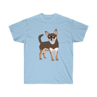 Chihuahua Unisex Ultra Cotton Tee, S - 5XL, 12 Colors, Cotton, Made in the USA, Free Shipping!!