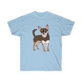 Chihuahua Unisex Ultra Cotton Tee, S - 5XL, 12 Colors, Cotton, Made in the USA, Free Shipping!!