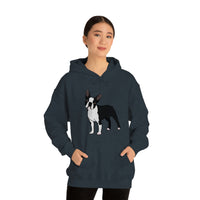Boston Terrier Unisex Heavy Blend™ Hooded Sweatshirt, S - 5XL, 12 Colors, Cotton/Polyester, FREE Shipping, Made in USA!!