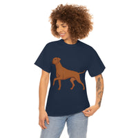 Rhodesian Ridgeback Unisex Heavy Cotton Tee, S - 5XL, 12 Colors, Cotton, Medium Fabric, FREE Shipping, Made in USA!!