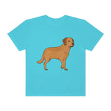 Chesapeake Bay Retriever Unisex Garment-Dyed T-shirt, S - 3XL, Cotton, Relaxed Fit, 16 Colors, FREE Shipping, Made in USA!!