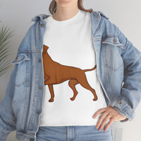 Rhodesian Ridgeback Unisex Heavy Cotton Tee, S - 5XL, 12 Colors, Cotton, Medium Fabric, FREE Shipping, Made in USA!!