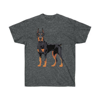 Doberman Pinscher Unisex Ultra Cotton Tee