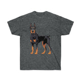 Doberman Pinscher Unisex Ultra Cotton Tee