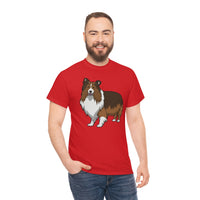 Shetland Sheepdog Unisex Heavy Cotton Tee