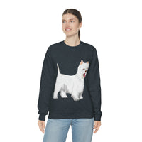 West Highland White Terrier Unisex Heavy Blend™ Crewneck Sweatshirt, S - 5XL, Cotton/Polyester, FREE Shipping, Made in USA!!