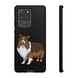 Shetland Sheepdog Cell Phone Tough Cases